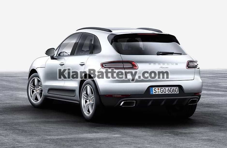 باتری پورشه ماکان 2016 Porsche Macan 4cyl rear باتری پورشه ماکان