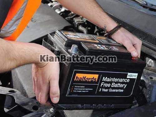 37426 باتری خودرو چگونه نصب می شود؟