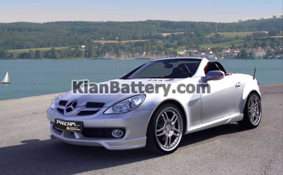 Mercedes Benz SLK 2010 باتری بنز SLK200