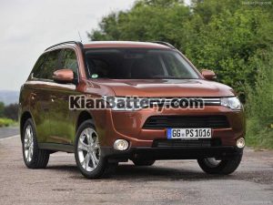 Mitsubishi Outlander 300x225 باتری مناسب خودروهای میتسوبیشی