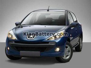 Peugeot 207 300x225 باتری مناسب خودروهای ایرانخودرو