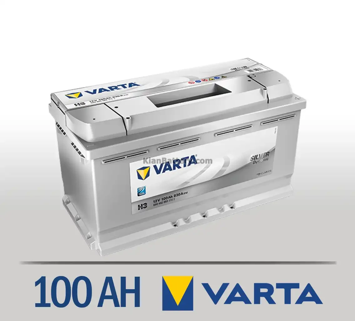 باتری 100 آمپر وارتا مرسدس بنز 1 باتری وارتا مرسدس -بنز- 100 آمپر