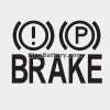Parking Brake and Brake Fluid Warning Light راهنمای چراغهای اخطار پشت آمپر خودرو