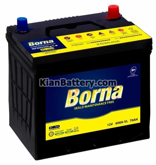 باتری مارک Borna محصول برنا باطری 1 باتری برند برنا