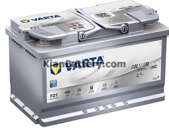 Varta AGM Battery باتری سیلور داینامیک ای جی ام وارتا