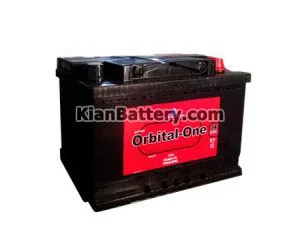 باتری اوربیتال وان قرمز سپاهان باتری 1 برند محبوب باتری اوربیتال وان