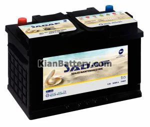 باتری صدف محصول شرکت برنا باطری 1 باطری صدف برنا