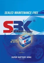 باتری اس بی کا SBK کره 6 گارانتی باطری اس بی کا
