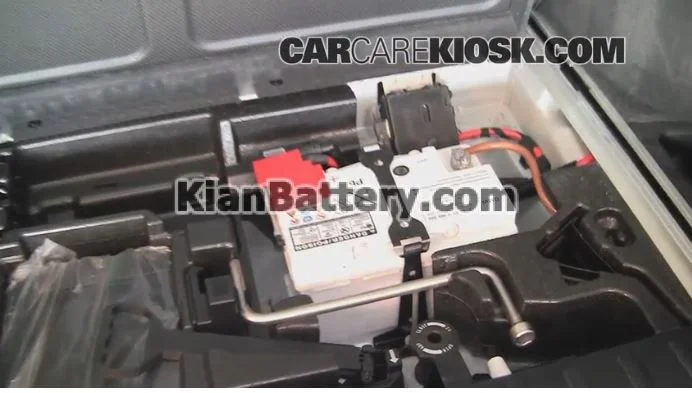 محل نصب باتری خودروهای مدل 2004 تا 2010