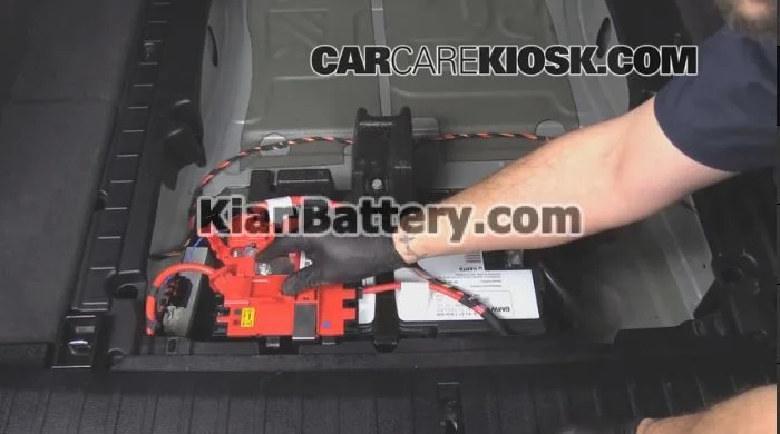 بازکردن سرباتری ها BMW X3