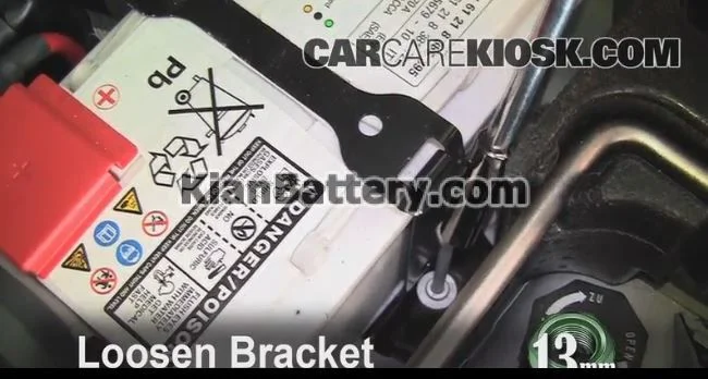 باز کردن باتری BMW X3