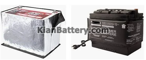 نصب کاور برای حفاظت از باتری در مقابل سرما