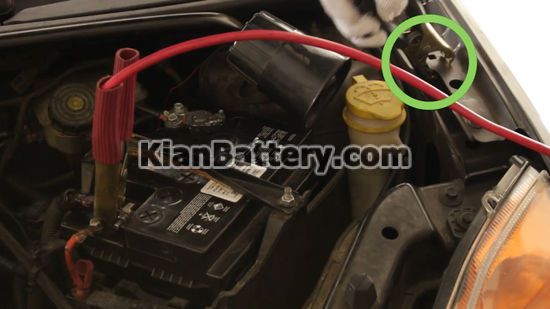 charge battery cable باتری به باتری کردن ماشین و باتری کمکی خودرو