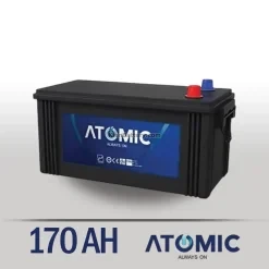 باتری اتمیک- 170 آمپر- قالب TRUCK