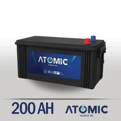 باتری اتمیک- 200 آمپر- قالب TRUCK