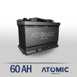 باتری اتمیک- 60 آمپر- قالب L2 و D23