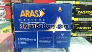 باتری برند ارس Aras Battery 7 گارانتی باتری برند ارس (دورنا باتری ارس)