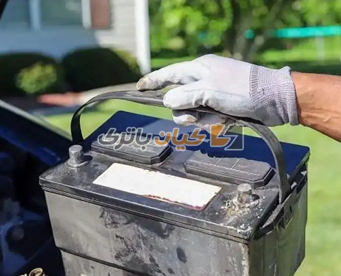 سینی باتری را بررسی کنید.