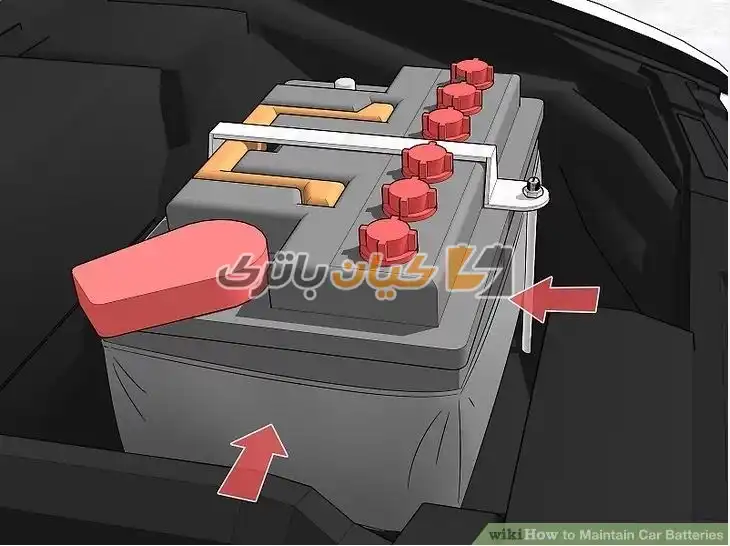 باتری را در یک گرمکن باطری بپیچید