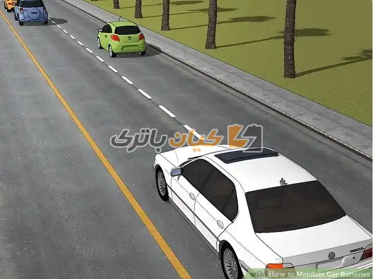  برای شارژ نگه داشتن باتری، از ماشین به طور منظم استفاده کنید