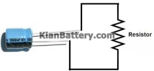 دشارژ شدن خازن ها