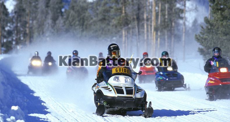 snowmobiles