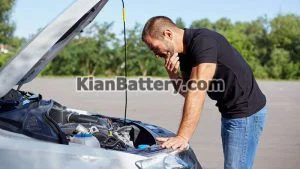علت خوابیدن باتری ماشین و راه حل آن 2 علائم خوابیدن باتری ماشین