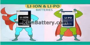 مقایسه باتری های لیتیوم یونی و پلیمری