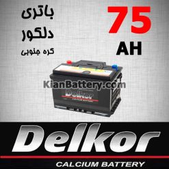 Delkor Battery 75 247x247 باتری یونیک پاور محصول دلکور کره