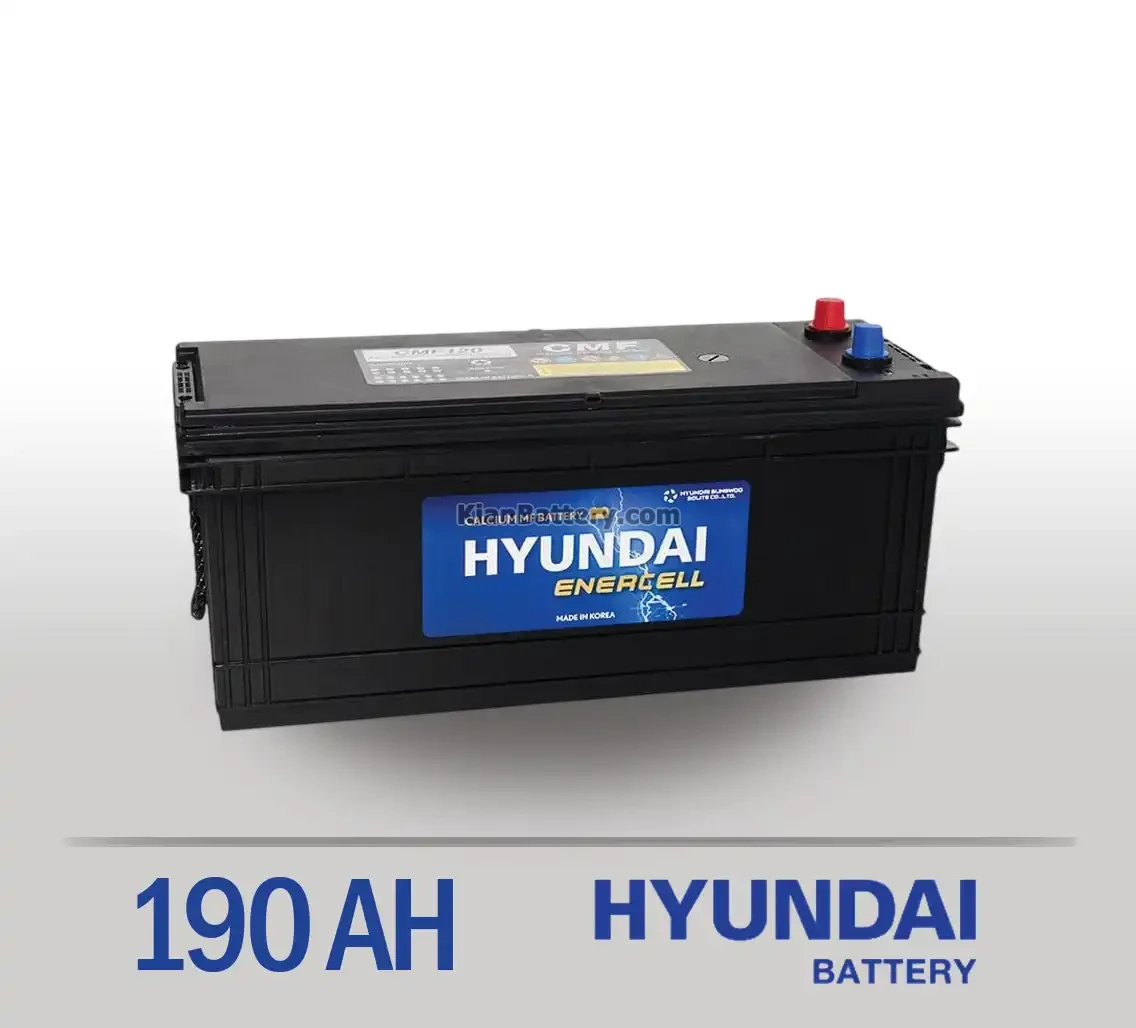 باتری 190 آمپر هیوندای 1 باتری 190 آمپر هیوندای