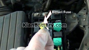 blown fuse 300x170 تست و علت سوختن فیوز ماشین چیست؟