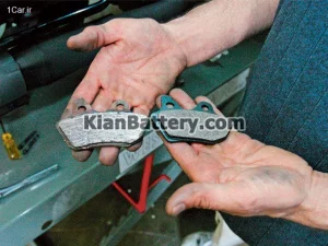 علائم خرابی ترمز و علت داغ شدن لنت 10 خرابی لنت ترمز