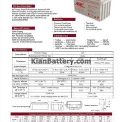 12V 65AH sild acid faratel 247x247 شرکت فاراتل