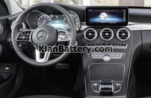 Mercedes Benz C200 11 300x195 باتری بنز C200