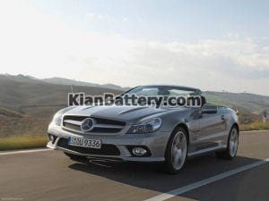 Mercedes Benz SL350 2 300x225 باتری بنز SL350