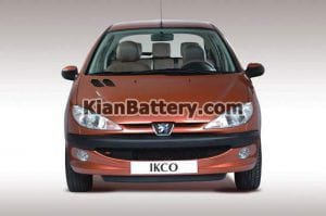Peugeot 206 11 300x199 باتری پژو 206