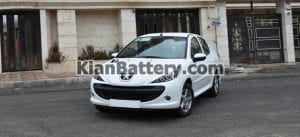 Peugeot 207 8 300x137 باتری پژو 207