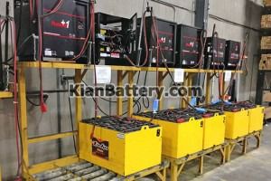 باطری لیفتراک برقی شارژر باتری لیفتراک باطری لیفتراک برقی