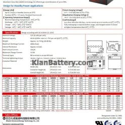 CSB ups battery 40AH catalog 247x247 باتری یو پی اس CSB (سی اس بی)