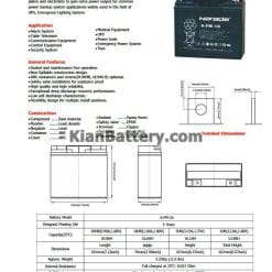 narada ups battery 18 AH catalog 247x247 شرکت نارادا باتری یو پی اس