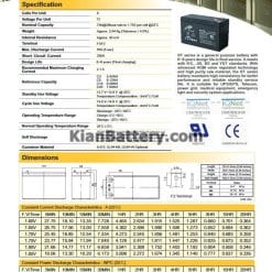 ritar ups battery 7 ah catalog 247x247 شرکت ریتار پاور Ritar تولید کننده باتری ups