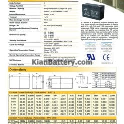 ritar ups battery 9 ah catalog 247x247 شرکت ریتار پاور Ritar تولید کننده باتری ups