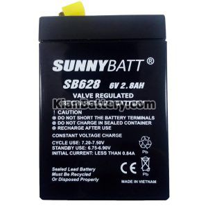 باتری 7 ولتی سانی بت 300x300 باتری یو پی اس سانی بت Sunnybatt
