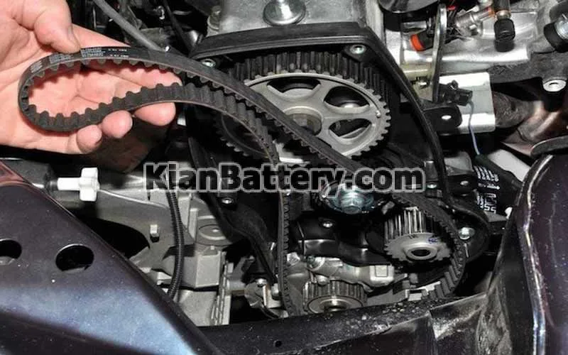 تشخیص زمان تعویض تسمه تایم خودرو