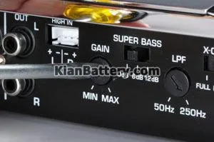 تست سالم بودن ساب ووفر