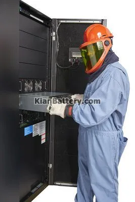 آموزش تست UPS و باتری یو پی اس 4 نحوه تست باتری ups