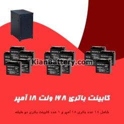کابینت باتری 168 ولت 18 آمپر