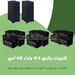 کابینت باتری 168 ولت 65 آمپر