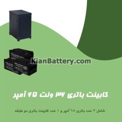 کابینت باتری 36 ولت 65 آمپر