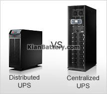 تفاوت متمرکز با توزیع شده تفاوت یو پی اس در سیستم UPS توزیع شده با متمرکز